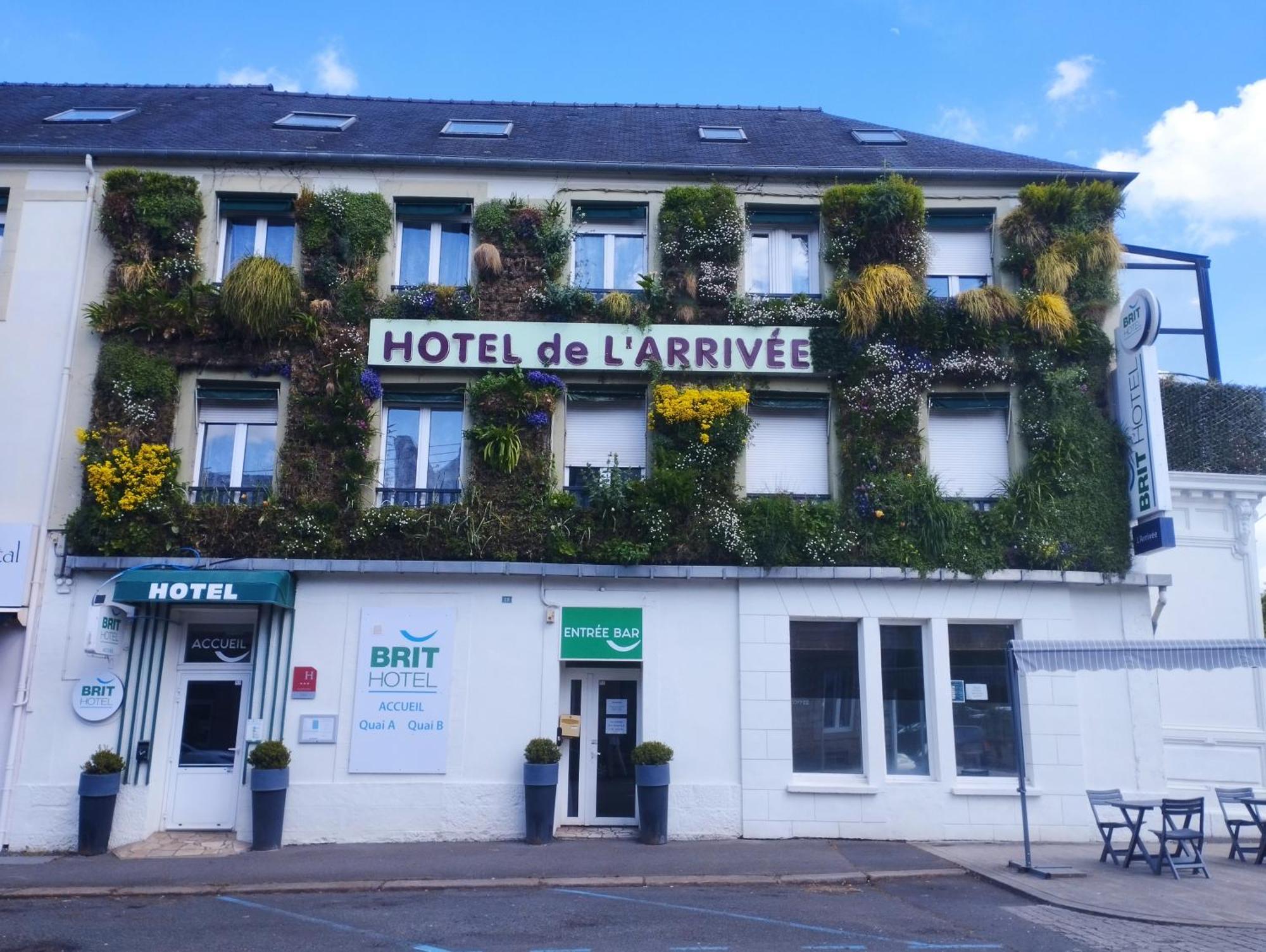 Brit Hotel L'Arrivee Guingamp Eksteriør bilde